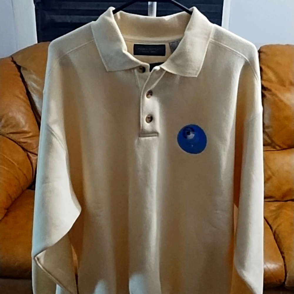 Page and turtle button down